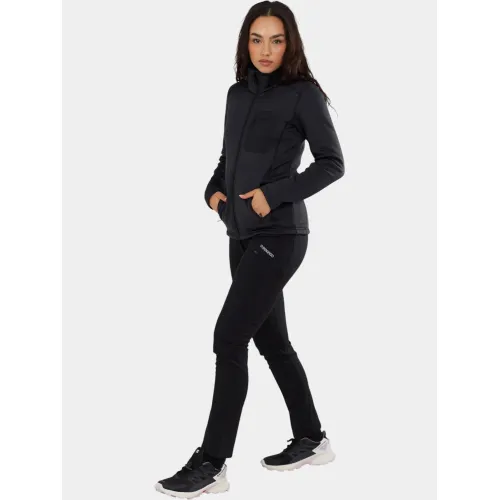 Fundango Antilles Melange Jacket Női Polár, Softshell, Középréteg 891-black heather