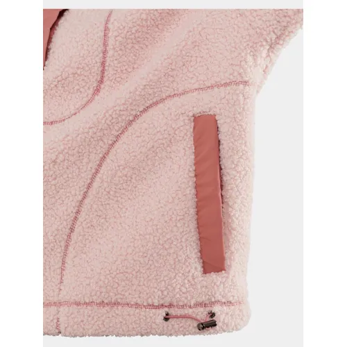 Fundango Juniper Pile Jacket Női Pulóver 330-rose