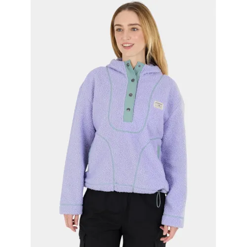 Fundango Juniper Pile Jacket Női Pulóver 333-soft lilac