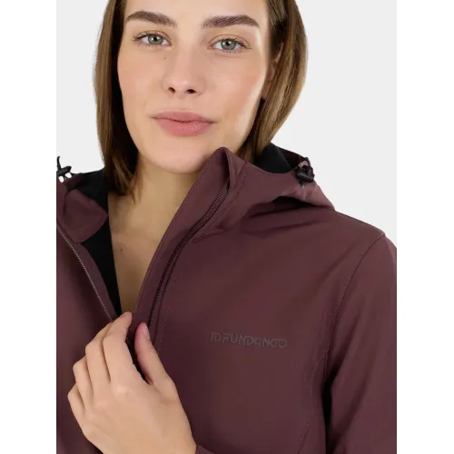Fundango Wichita Softshell Jacket Női Softshell kabát 397-light aubergine