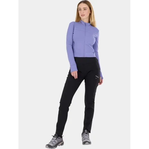 Fundango Flow Thermo Zip Up Női Hosszú ujjú póló 334-lilac
