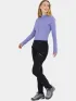 Fundango Flow Thermo Zip Up Női Hosszú ujjú póló 334-lilac