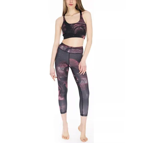 Fundango Leggings Print Női Fitness alsó 385-mauve