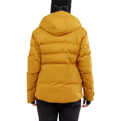 Fundango Elyra Padded Jacket Fundango Elyra Padded Jacket Női Síkabát, Snowboard Kabát 240-mustard