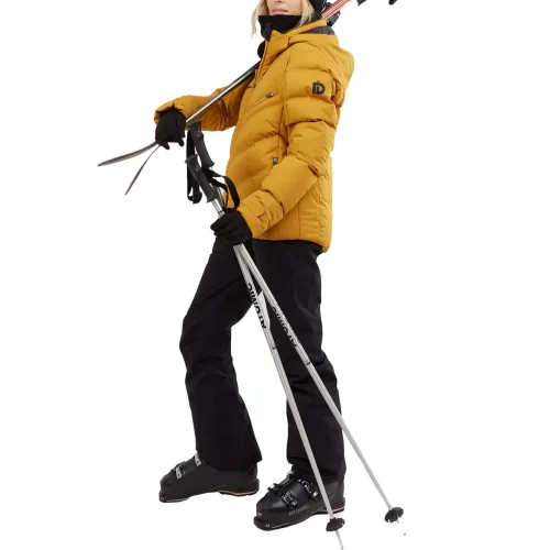 Fundango Elyra Padded Jacket Fundango Elyra Padded Jacket Női Síkabát, Snowboard Kabát 240-mustard