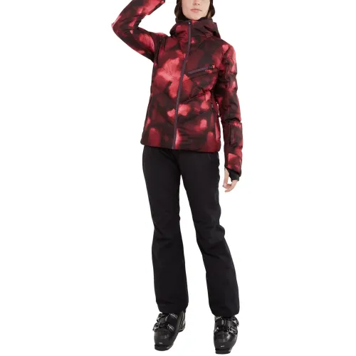 Fundango Elyra Padded Jacket Fundango Elyra Padded Jacket Női Síkabát, Snowboard Kabát 293-pomegranate