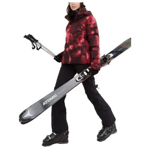 Fundango Elyra Padded Jacket Fundango Elyra Padded Jacket Női Síkabát, Snowboard Kabát 293-pomegranate
