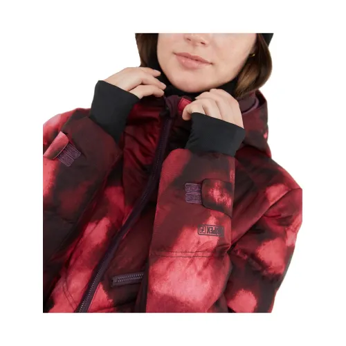 Fundango Elyra Padded Jacket Fundango Elyra Padded Jacket Női Síkabát, Snowboard Kabát 293-pomegranate