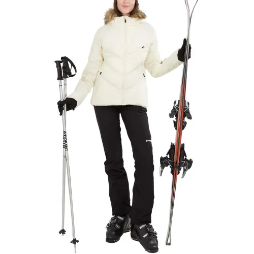 Fundango Elyra Fur Padded Jacket Fundango Elyra Fur Padded Jacket Női Síkabát, Snowboard Kabát 150-butter