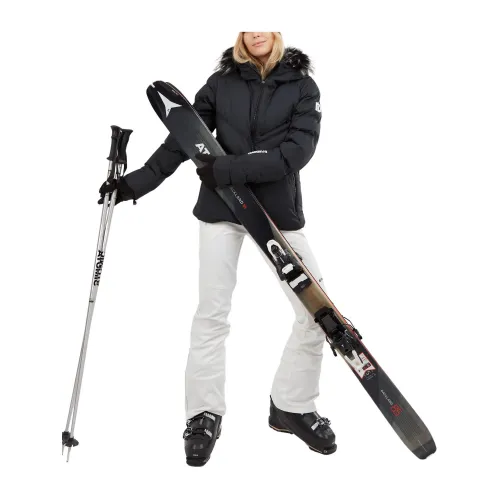 Fundango Elyra Fur Padded Jacket Fundango Elyra Fur Padded Jacket Női Síkabát, Snowboard Kabát 890-black