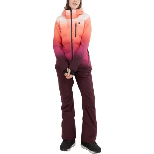 Fundango Pumila Padded Jacket Női Síkabát, Snowboard Kabát 354-sugar coral