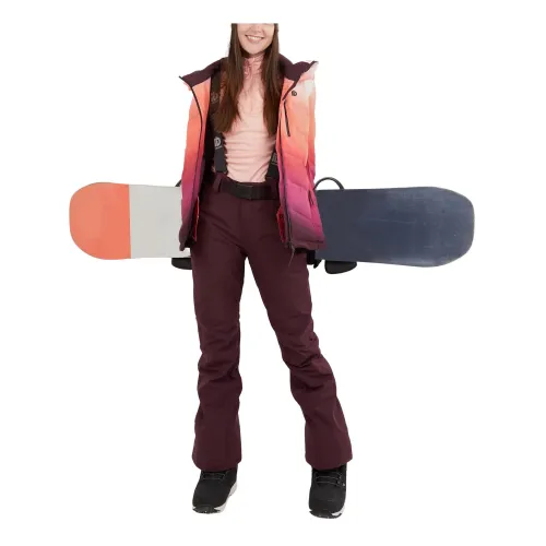 Fundango Pumila Padded Jacket Női Síkabát, Snowboard Kabát 354-sugar coral