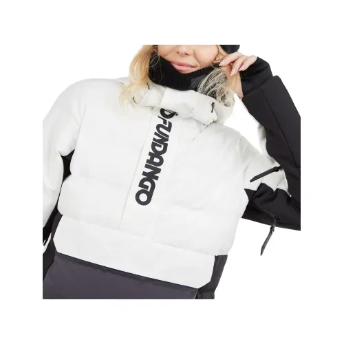 Fundango Everett Padded Anorak Fundango Everett Padded Anorak Női Síkabát, Snowboard Kabát 100-white