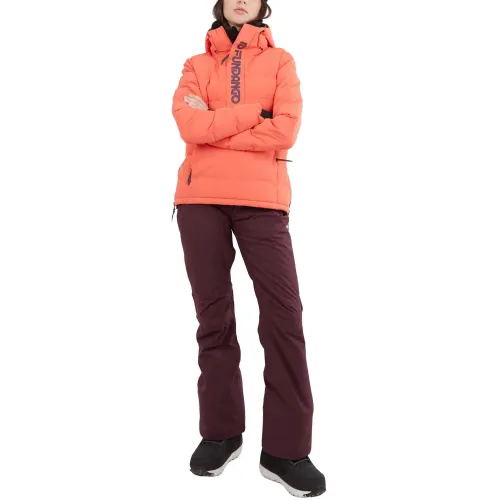 Fundango Everett Padded Anorak Fundango Everett Padded Anorak Női Síkabát, Snowboard Kabát 352-coral