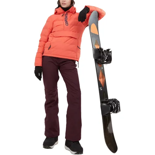 Fundango Everett Padded Anorak Fundango Everett Padded Anorak Női Síkabát, Snowboard Kabát 352-coral