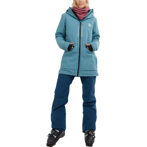Fundango Pemberton Allmountain Jacket Fundango Pemberton Allmountain Jacket Női Síkabát, Snowboard Kabát 412-soft blue heather
