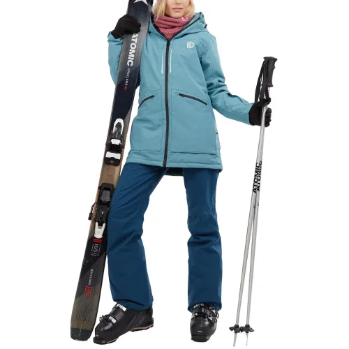 Fundango Pemberton Allmountain Jacket Fundango Pemberton Allmountain Jacket Női Síkabát, Snowboard Kabát 412-soft blue heather