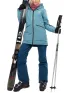 Fundango Pemberton Allmountain Jacket Fundango Pemberton Allmountain Jacket Női Síkabát, Snowboard Kabát 412-soft blue heather