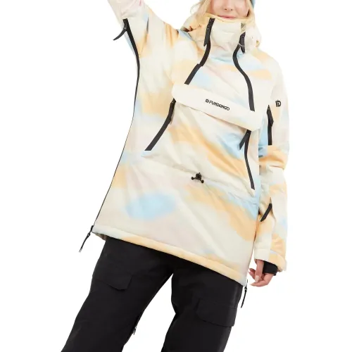 Fundango Hooper Anorak Fundango Hooper Anorak Női Síkabát, Snowboard Kabát 209-sky vanilla