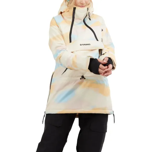 Fundango Hooper Anorak Fundango Hooper Anorak Női Síkabát, Snowboard Kabát 209-sky vanilla