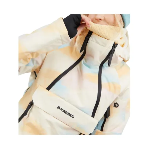 Fundango Hooper Anorak Fundango Hooper Anorak Női Síkabát, Snowboard Kabát 209-sky vanilla
