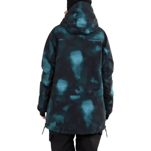 Fundango Hooper Anorak Fundango Hooper Anorak Női Síkabát, Snowboard Kabát 530-aquarelle