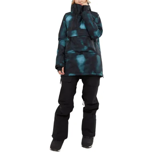 Fundango Hooper Anorak Fundango Hooper Anorak Női Síkabát, Snowboard Kabát 530-aquarelle