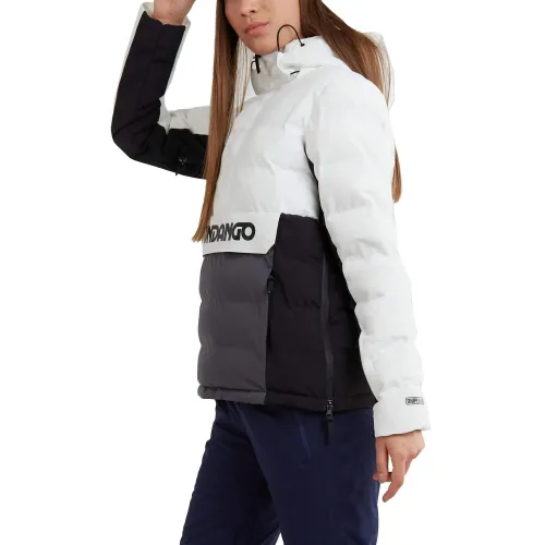 Fundango Everett Padded Anorak Fundango Everett Padded Anorak Női Síkabát, Snowboard Kabát 100-white