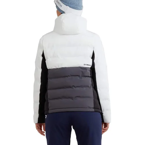 Fundango Everett Padded Anorak Fundango Everett Padded Anorak Női Síkabát, Snowboard Kabát 100-white
