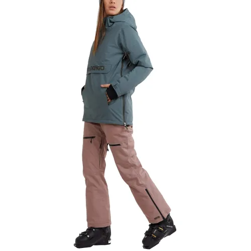 Fundango Birch Logo Anorak Fundango Birch Logo Anorak Női Síkabát, Snowboard Kabát 570-rhino