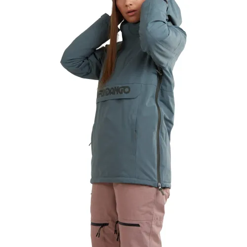 Fundango Birch Logo Anorak Fundango Birch Logo Anorak Női Síkabát, Snowboard Kabát 570-rhino