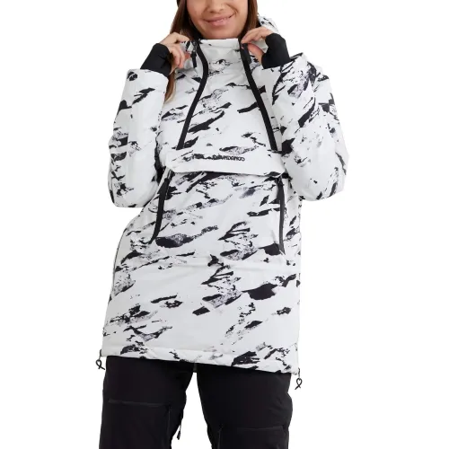 Fundango Hooper Anorak Fundango Hooper Anorak Női Síkabát, Snowboard Kabát 101-blanc