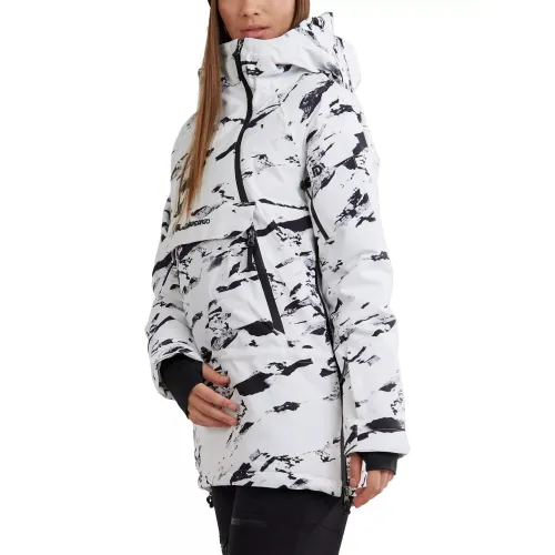 Fundango Hooper Anorak Fundango Hooper Anorak Női Síkabát, Snowboard Kabát 101-blanc