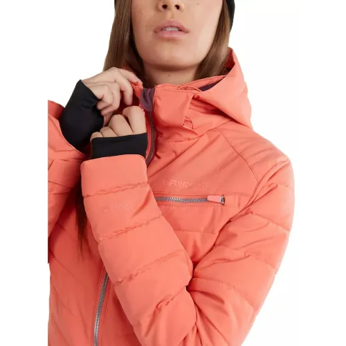 Fundango Punch Padded Jacket Fundango Punch Padded Jacket Női Síkabát, Snowboard Kabát 352-coral