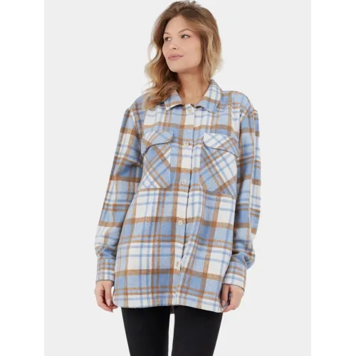 Fundango Ashley Shirt Jacket Fundango Ashley Shirt Jacket Női Ing, Blúz 419-vintage blue