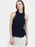 Fundango Myrto Sleeveless Shirt Női Ing, Blúz 480-navy