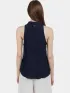 Fundango Myrto Sleeveless Shirt Női Ing, Blúz 480-navy