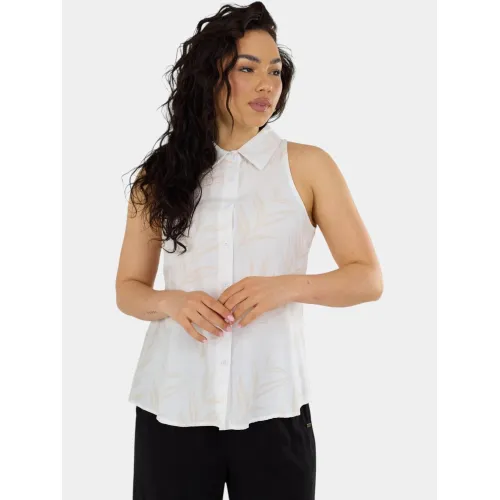 Fundango Myrto Sleeveless Shirt Női Ing, Blúz 185-light fossil
