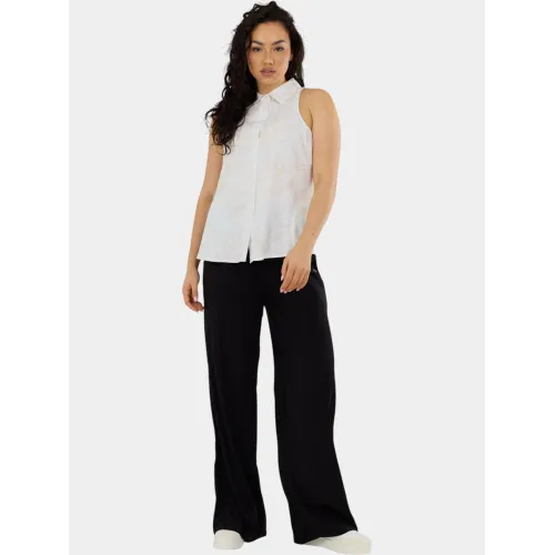 Fundango Myrto Sleeveless Shirt Női Ing, Blúz 185-light fossil