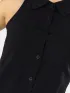 Fundango Myrto Sleeveless Shirt Női Ing, Blúz 890-black