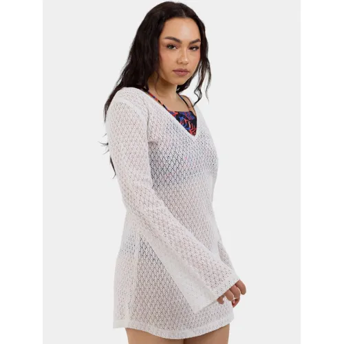 Fundango Shoreline Cover-up Női Ing, Blúz 100-white