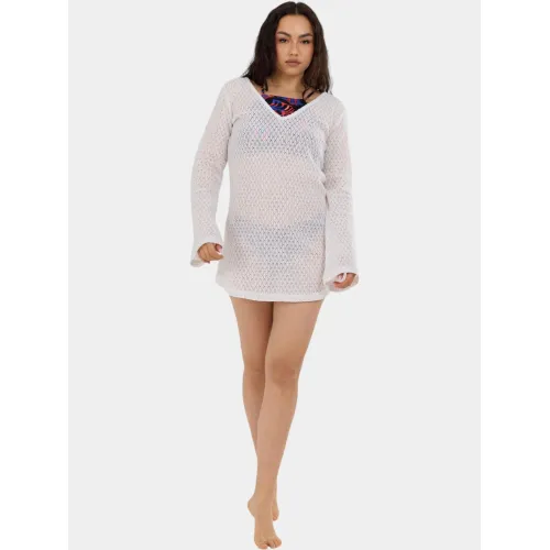 Fundango Shoreline Cover-up Női Ing, Blúz 100-white