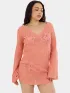 Fundango Shoreline Cover-up Női Ing, Blúz 349-faded coral
