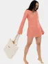 Fundango Shoreline Cover-up Női Ing, Blúz 349-faded coral