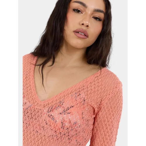 Fundango Shoreline Cover-up Női Ing, Blúz 349-faded coral