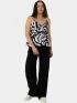 Fundango Victoria Top Női Ing, Blúz 903-black injun