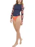 Fundango Joyce Long Sleeve Rashguard Fundango Joyce Long Sleeve Rashguard Női Lycra 354-sugar coral