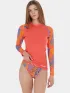 Fundango Joyce Long Sleeve Rashguard Női Lycra 273-jaffa