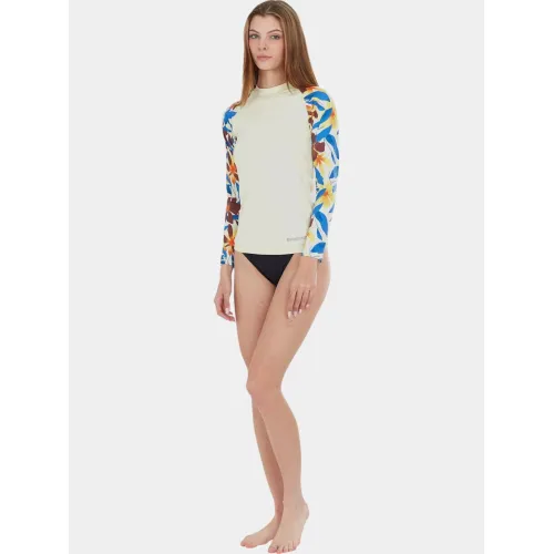 Fundango Joyce Long Sleeve Rashguard Női Lycra 440-blueberry