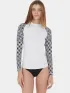 Fundango Joyce Long Sleeve Rashguard Női Lycra 894-jet black